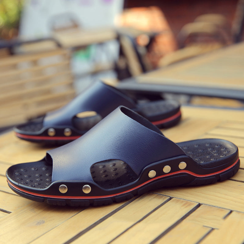 Zedmax Summer Leather Slippers Men/Women