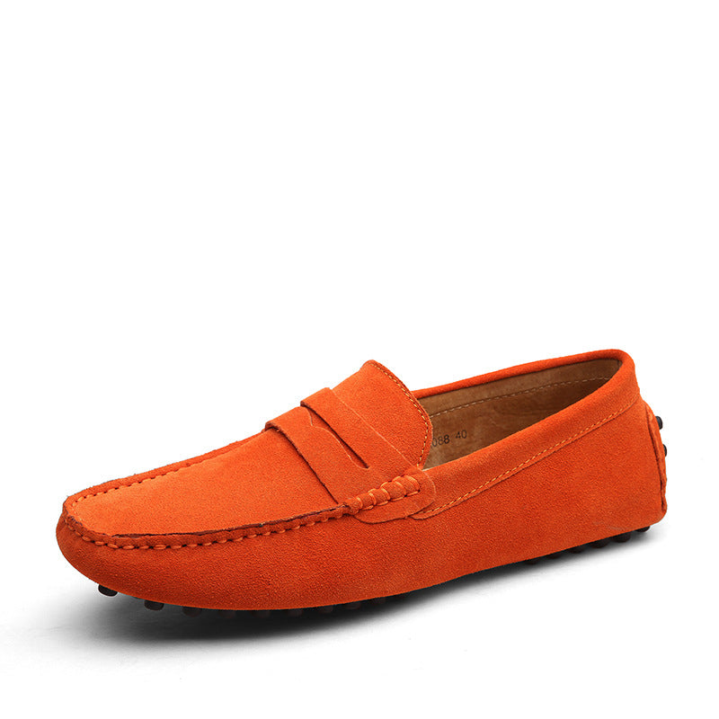 Zedmax Suede Leather Moccasin Slip-on Shoe