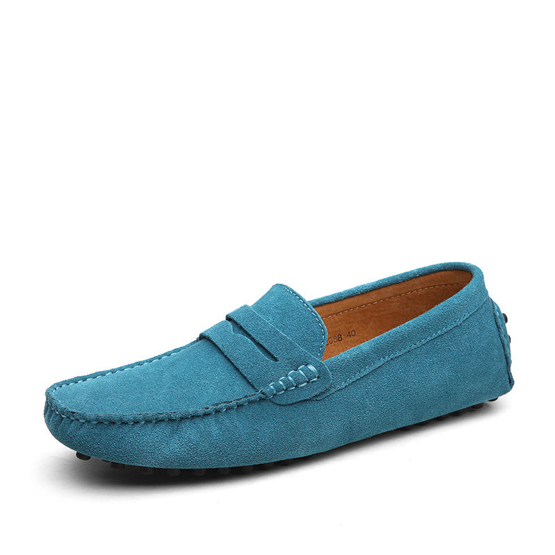 Zedmax Suede Leather Moccasin Slip-on Shoe