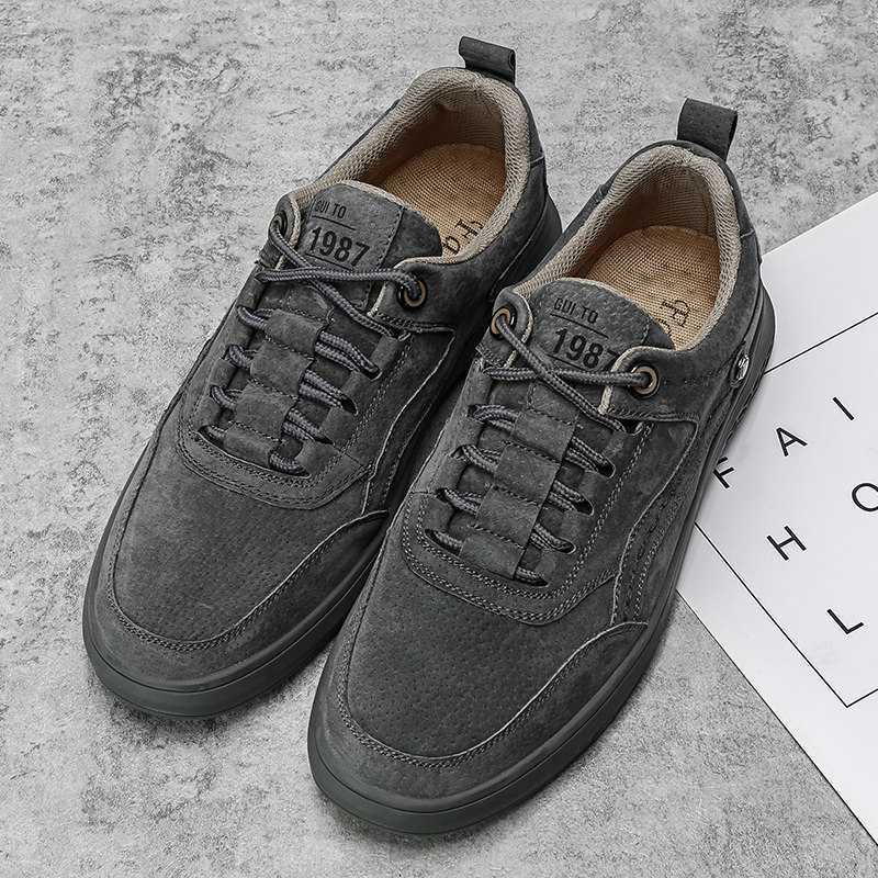 ZEDMAX Leather Street Sneakers MEN
