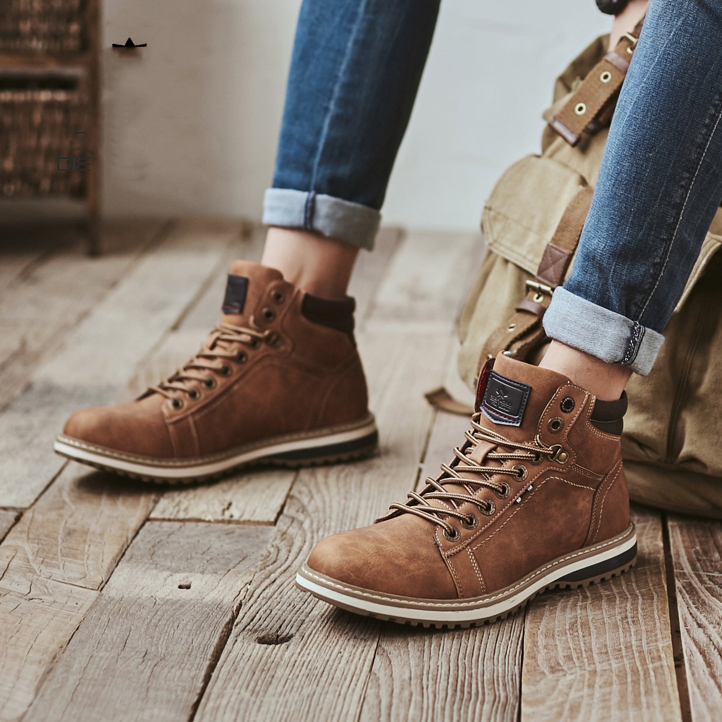 Zedmax Leather Boot Men
