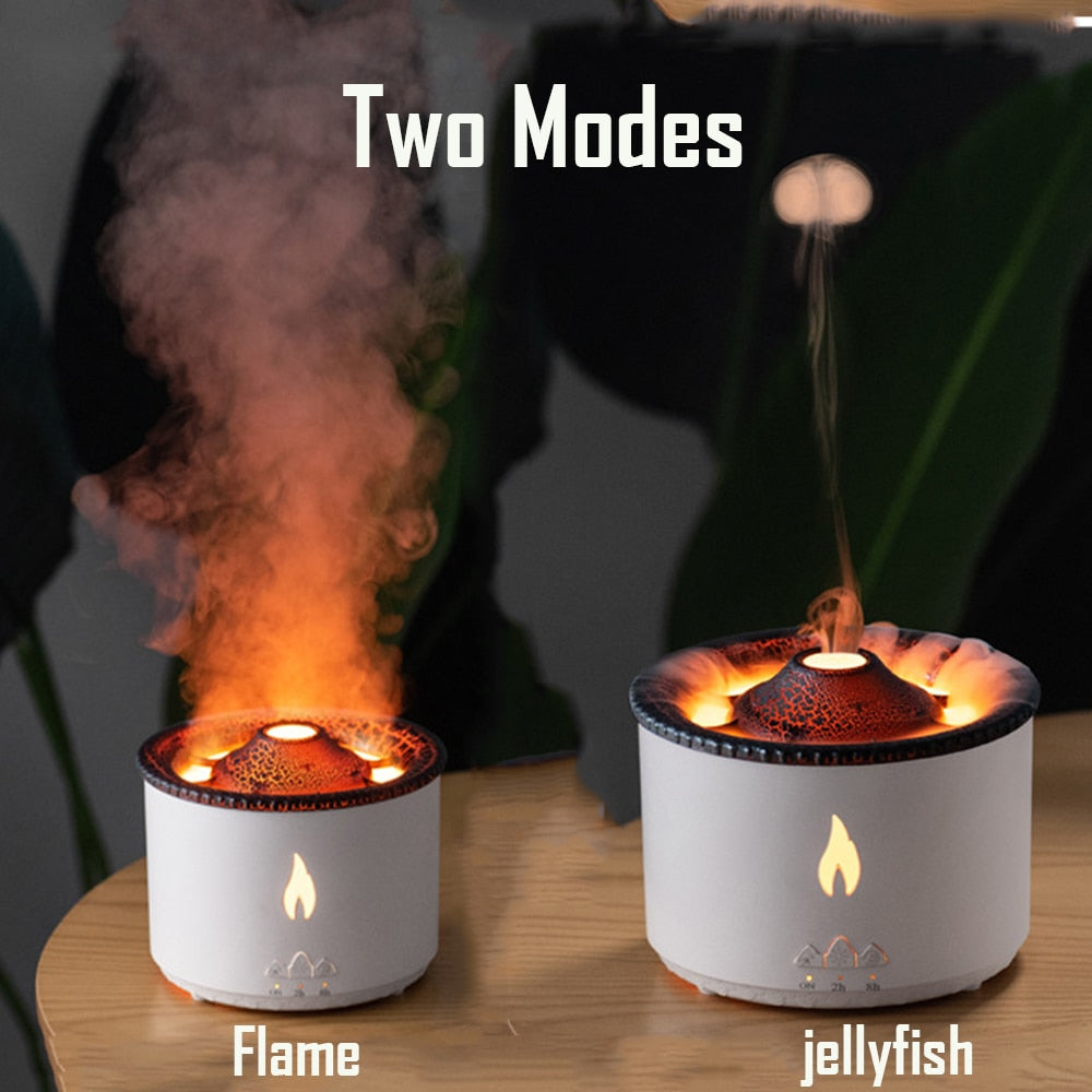 The Volcano Flame Humidifier