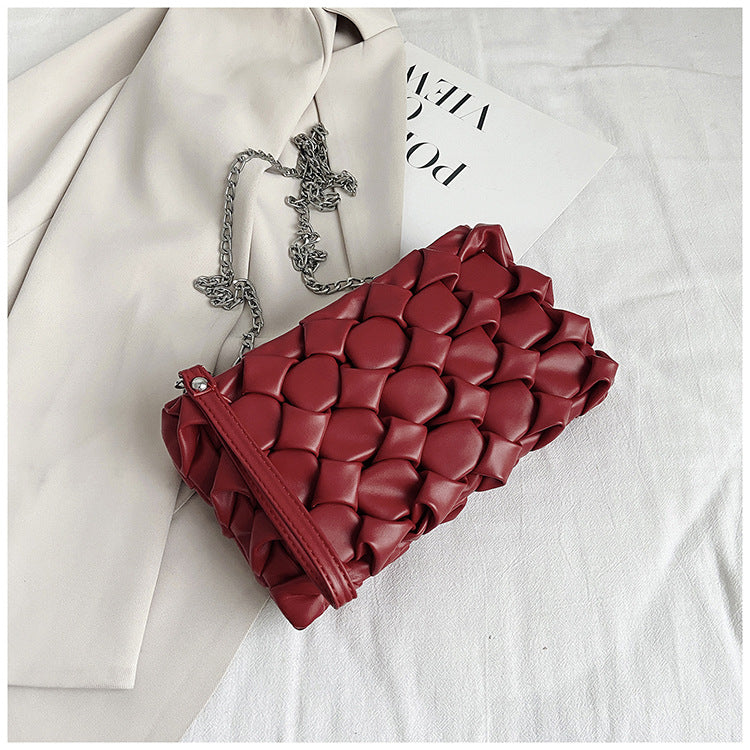 D Rachel Zipped Leather Crossbody