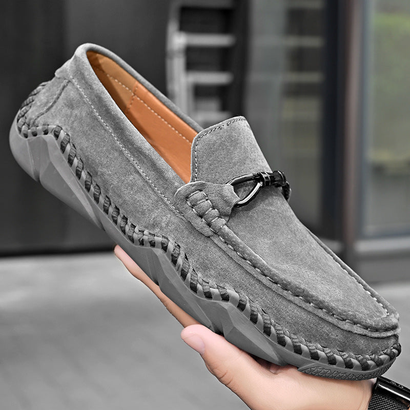 Zedmax Fashion Sleek Style Slip-on Leather Loafers