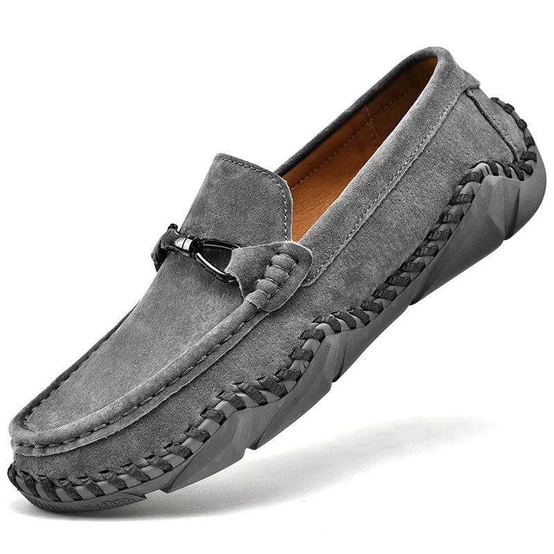 Zedmax Fashion Sleek Style Slip-on Leather Loafers