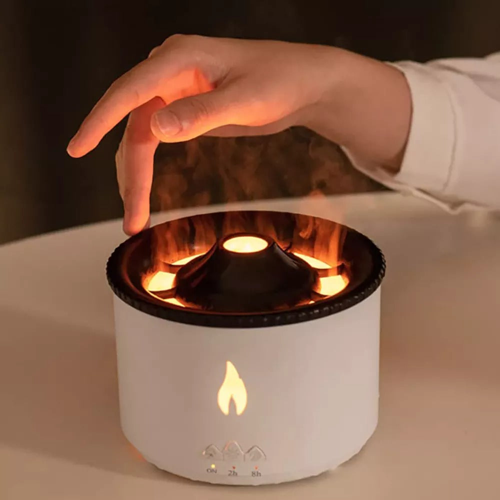 The Volcano Flame Humidifier