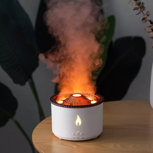 The Volcano Flame Humidifier