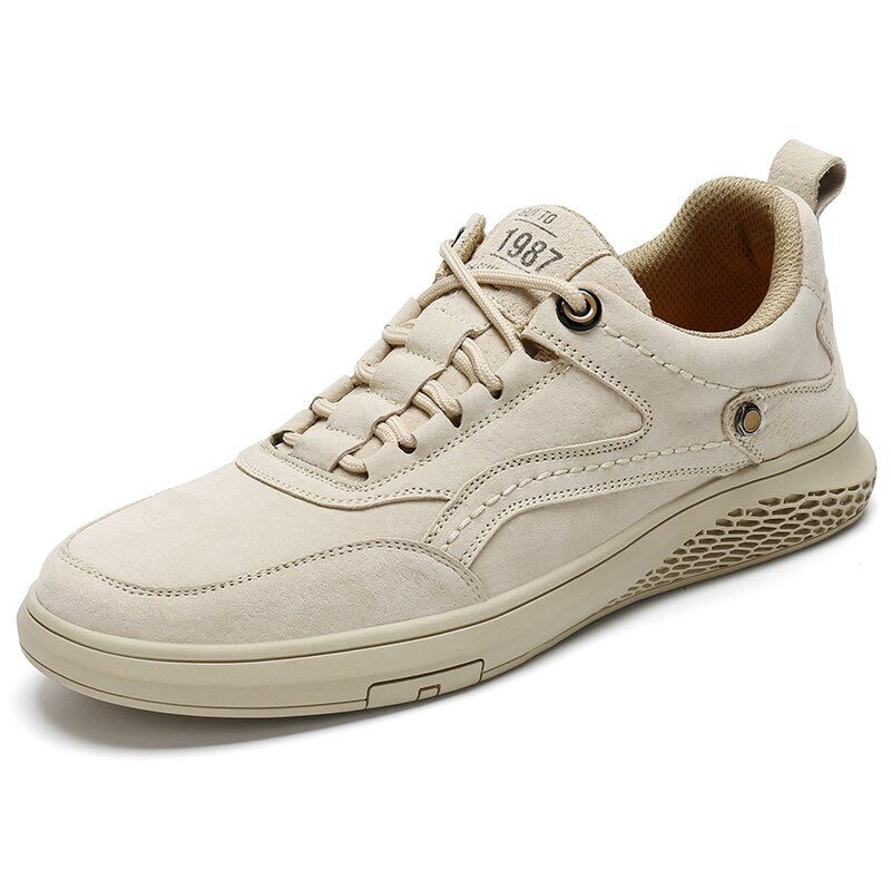 ZEDMAX Leather Street Sneakers MEN