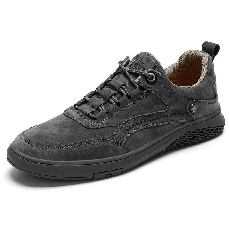 ZEDMAX Leather Street Sneakers MEN