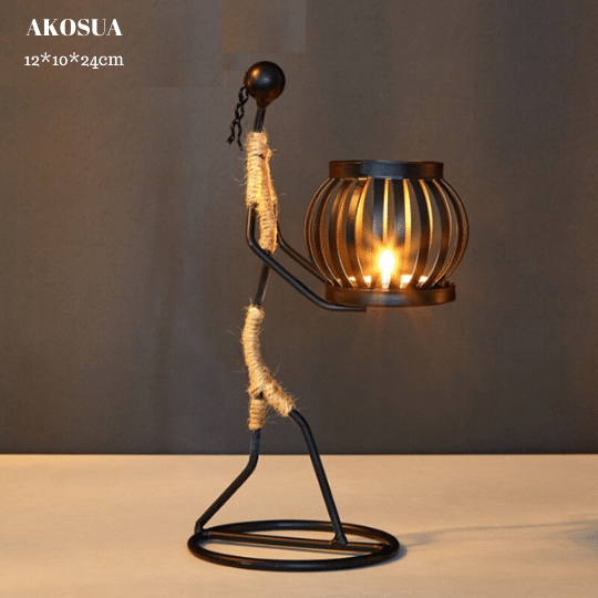 The African Style Luxury Candle Holders