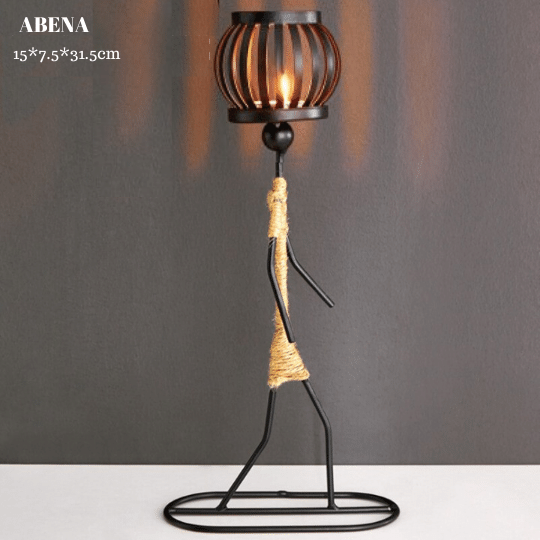 The African Style Luxury Candle Holders