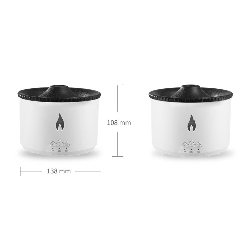 The Volcano Flame Humidifier