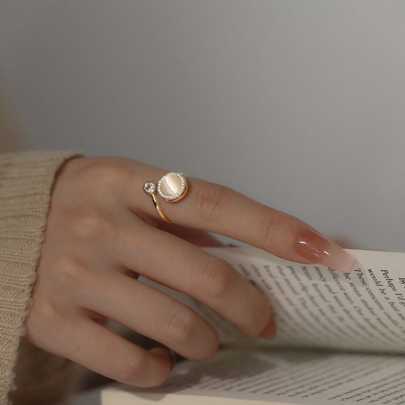 The Moonstone Rotatable Ring