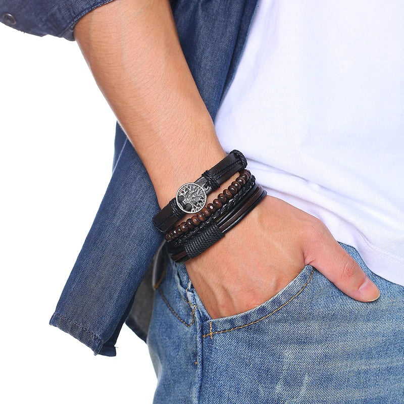 ZED Collection Leather Bracelet Men/Women